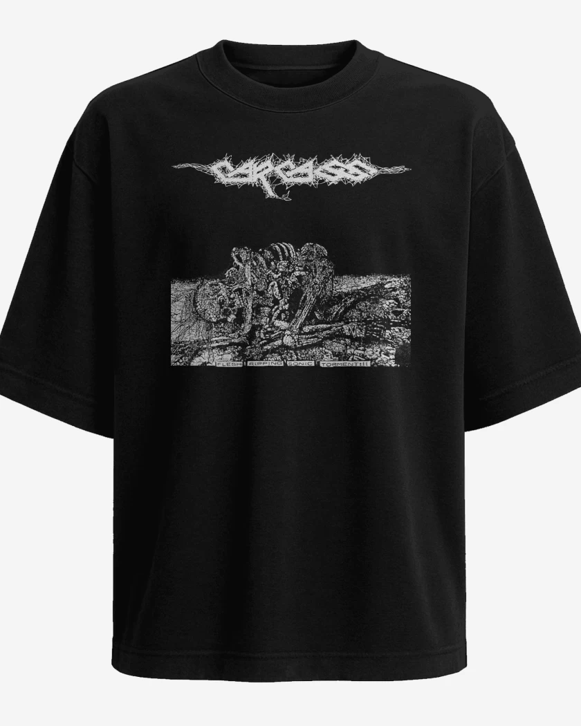 Polera Oversize Carcass Sonic Torment