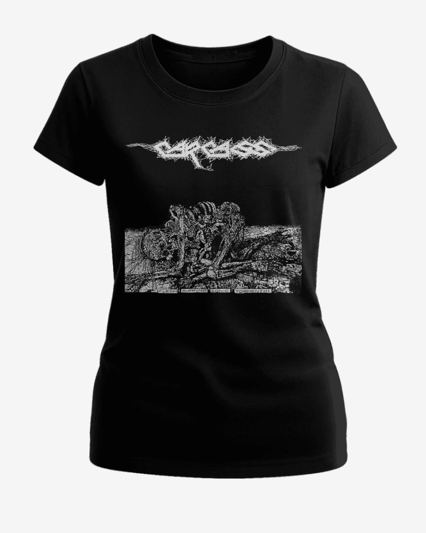 Polera de Mujer Negro de Carcass Sonic Torment