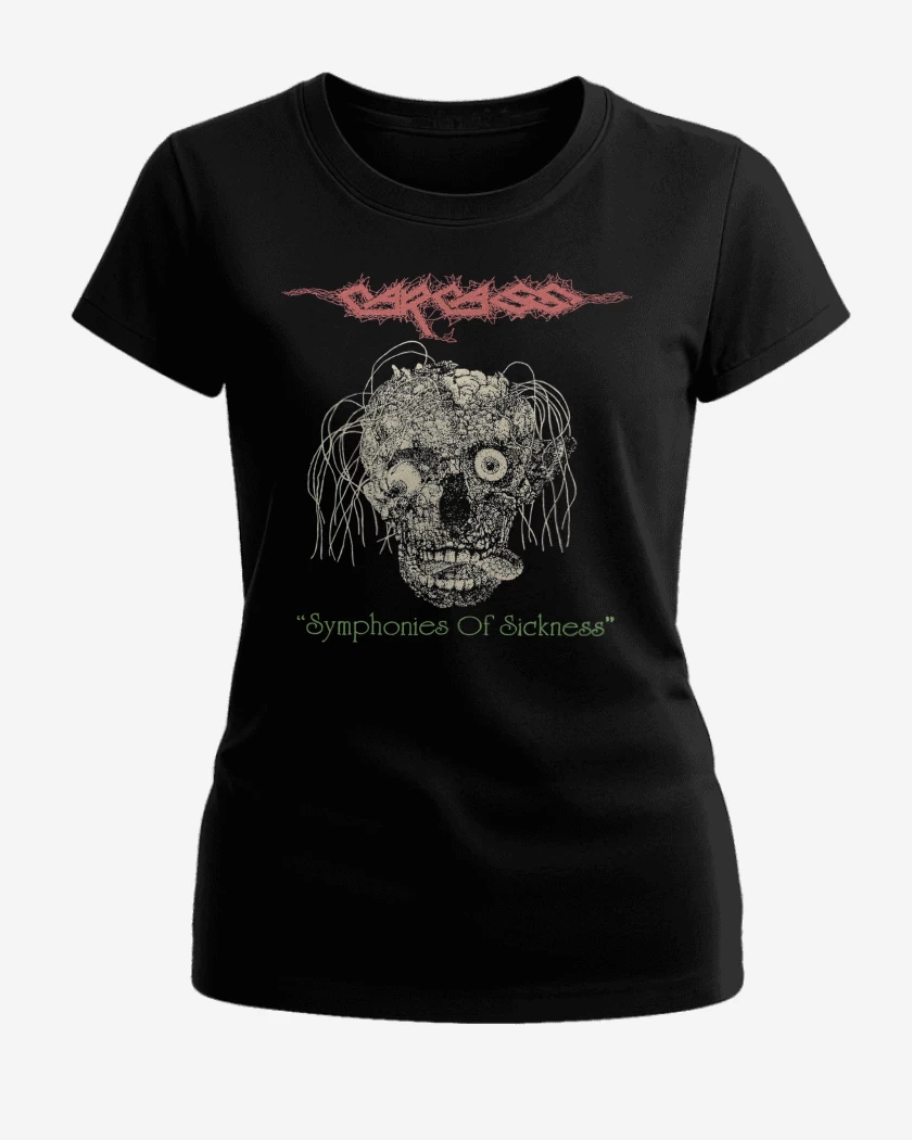 Polera de Mujer Negro de Carcass Symphonies 