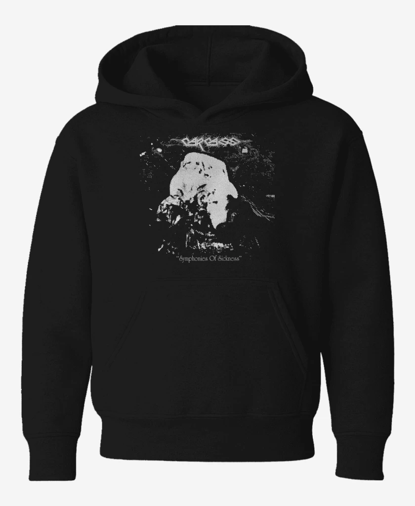 Poleron de niño Negro de Carcass Symphonies of Sickness