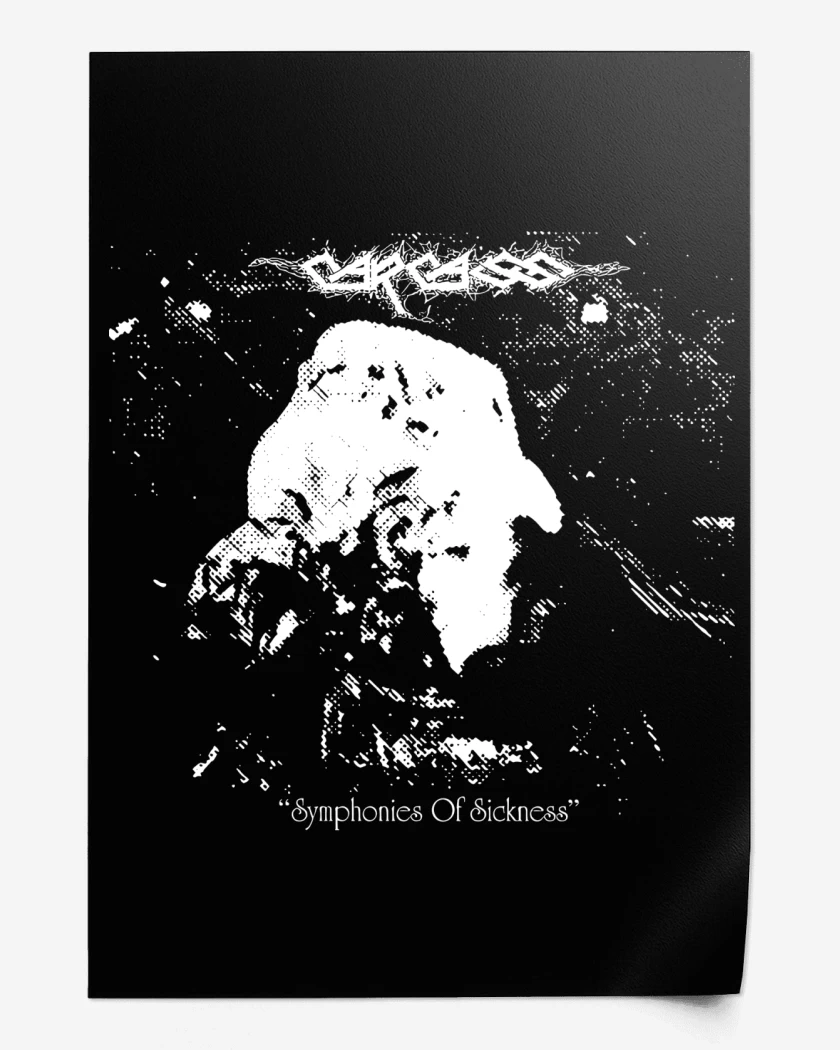 Print Carcass Symphonies of Sickness
