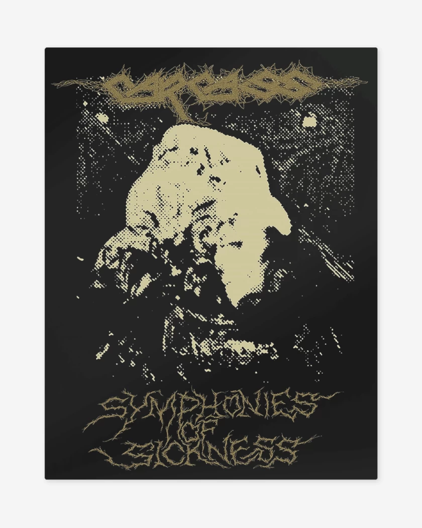 Print metalico Symphonies of Sickness Carcass