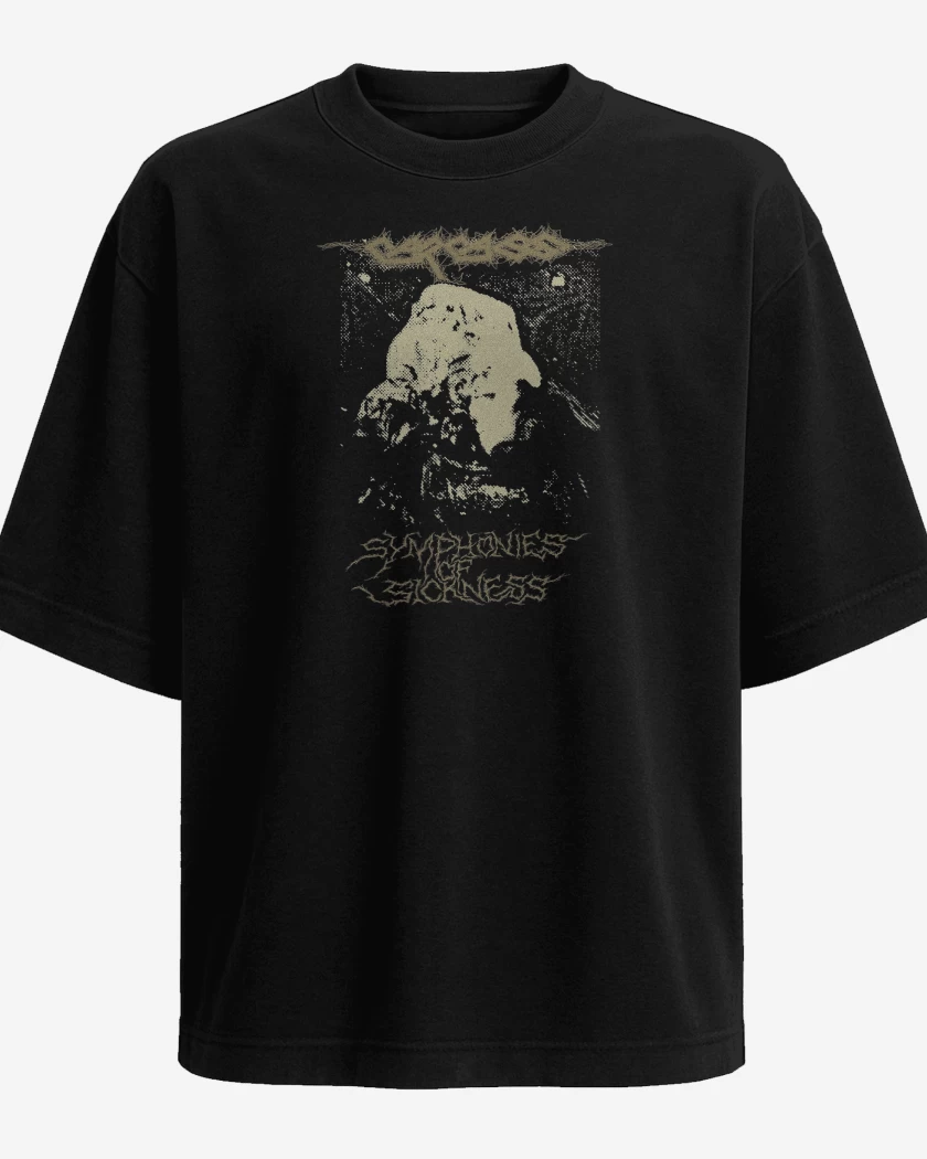 Polera Oversize Symphonies of Sickness Carcass