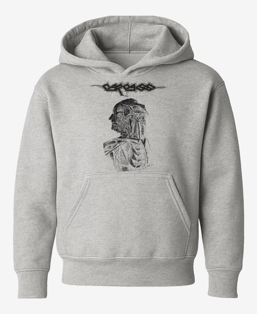 Poleron de niño Gris Melange de Carcass