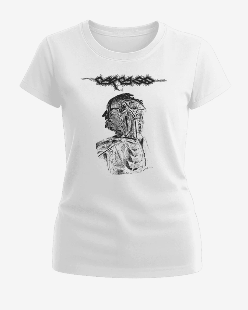Polera de Mujer Blanco de Carcass