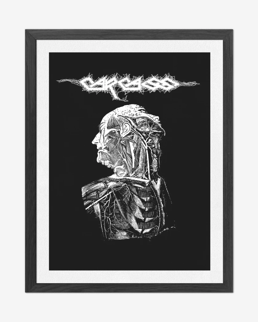 Cuadro decorativo Negro de Carcass B