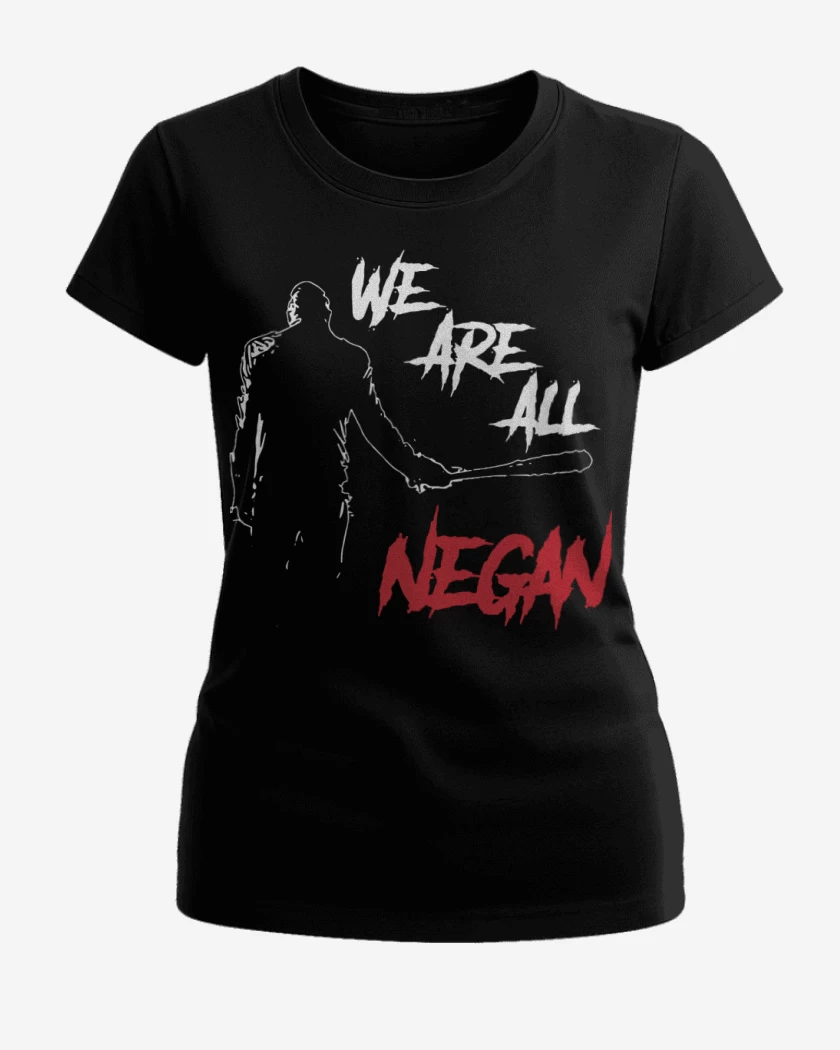 Polera de Mujer Negro de We are all Negan