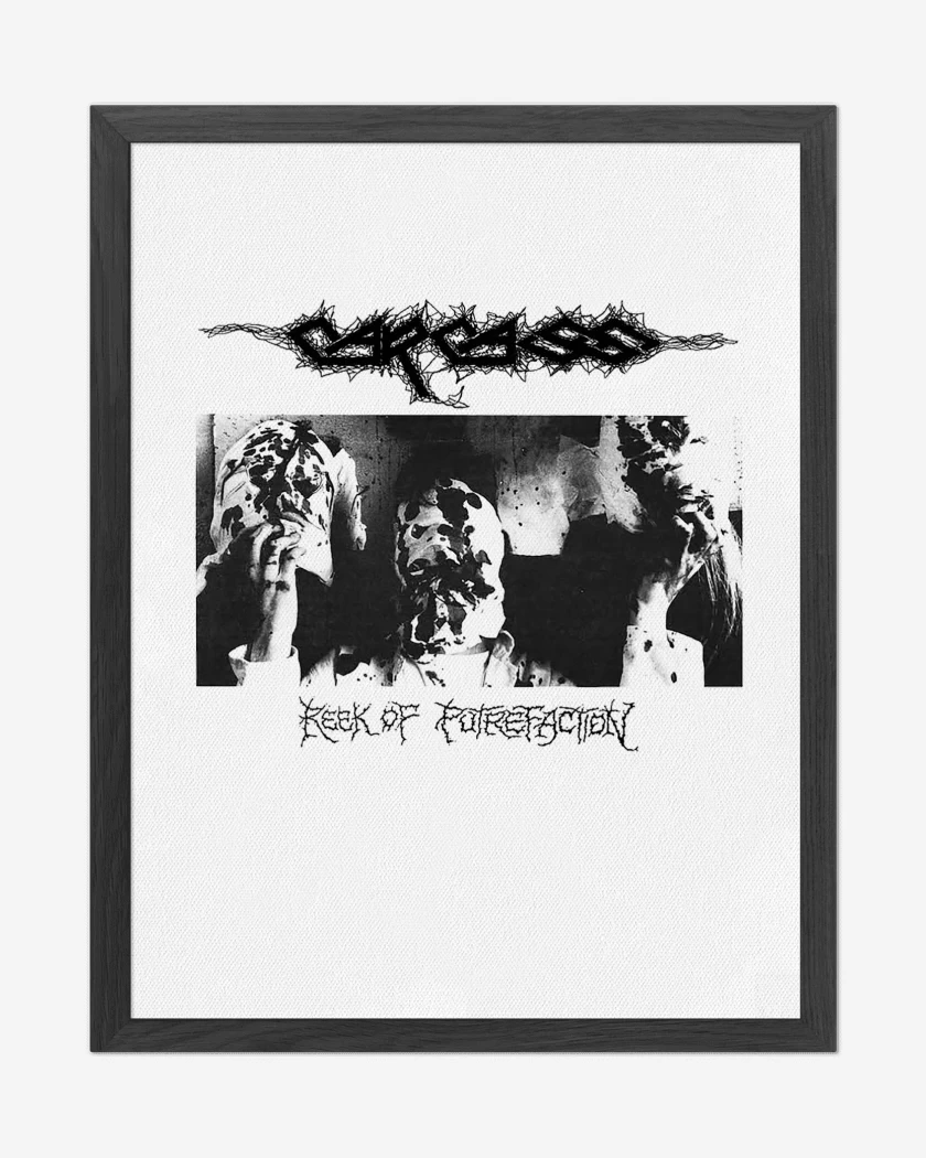 Cuadro decorativo Blanco de Carcass Putrification