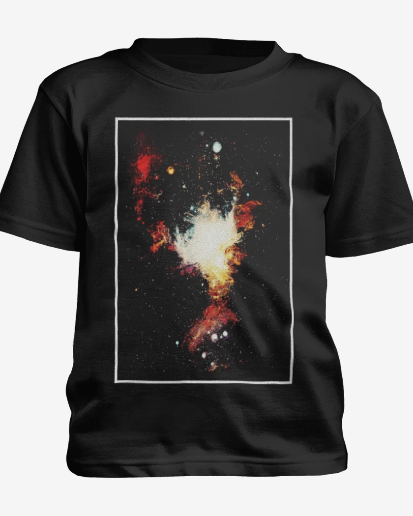 Polera de niño Negro de Super nova