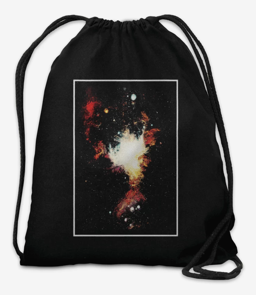 Mochila Negro de Super nova