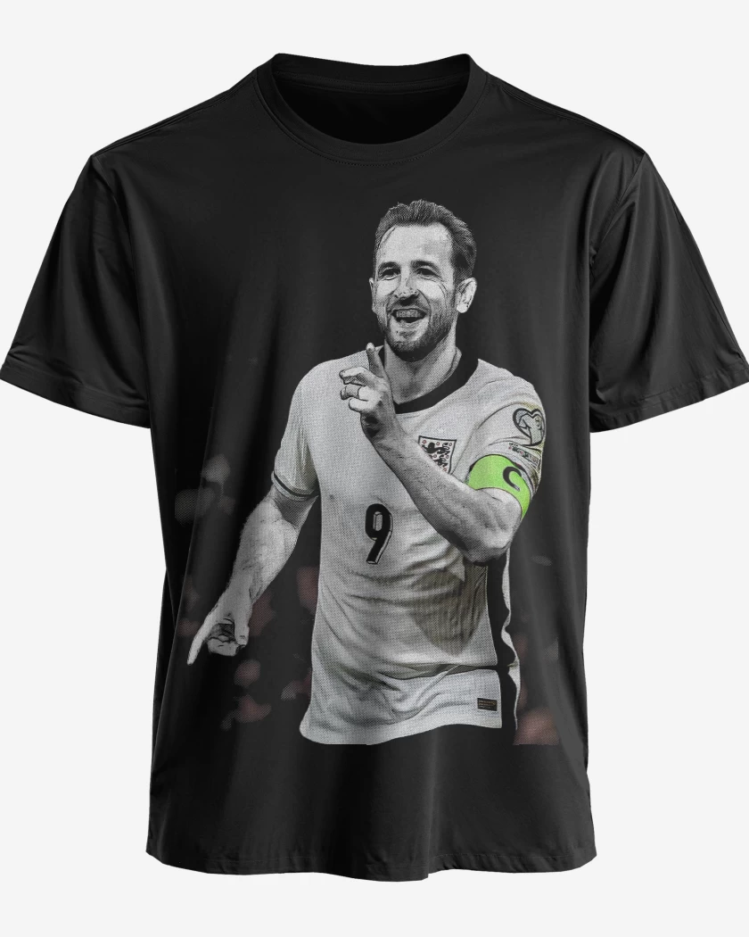 Polera premium Negro de Harry Kane Inglaterra