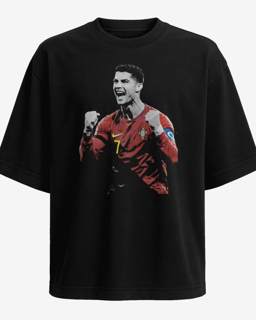 Polera Oversize Cristiano Ronaldo Portugal