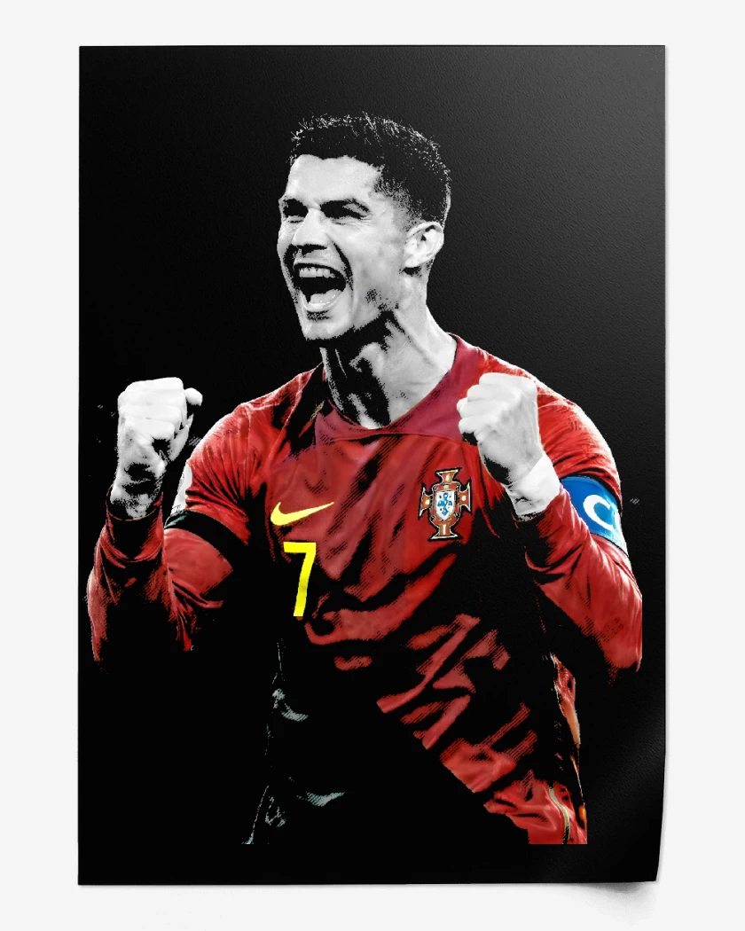 Print Cristiano Ronaldo Portugal