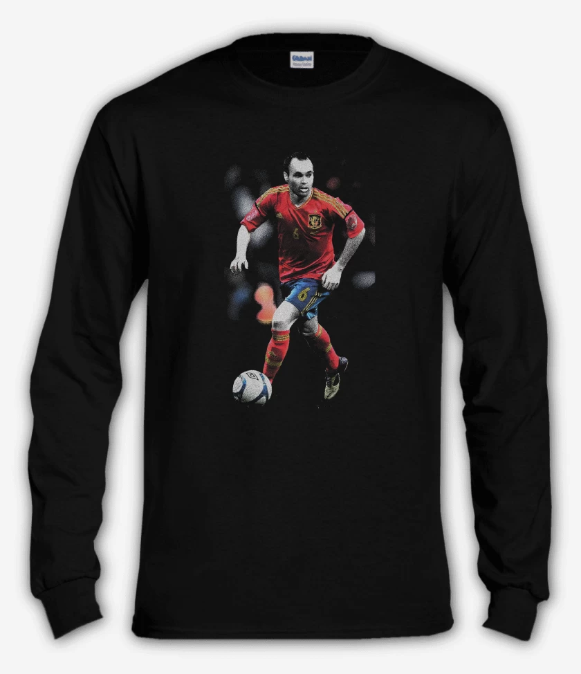 Polera manga larga Negro de Iniesta España