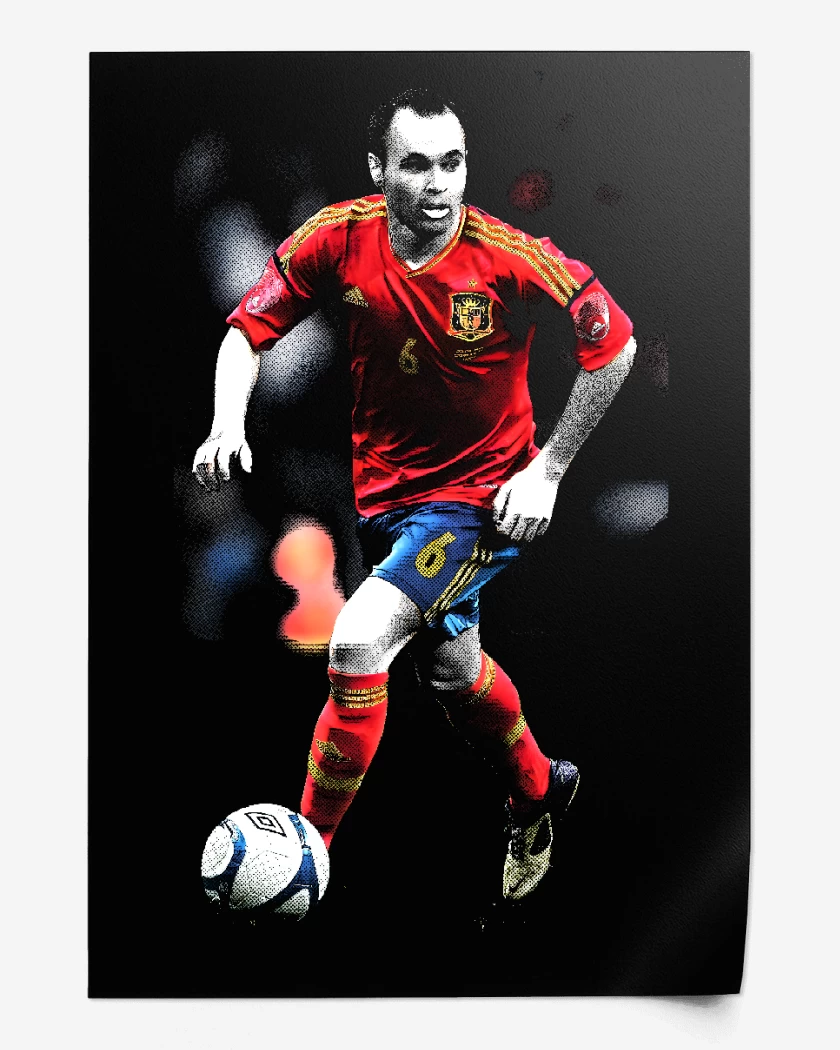 Print Iniesta España