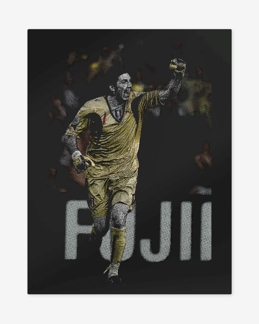 Print metalico Gianluigi Buffon Italia