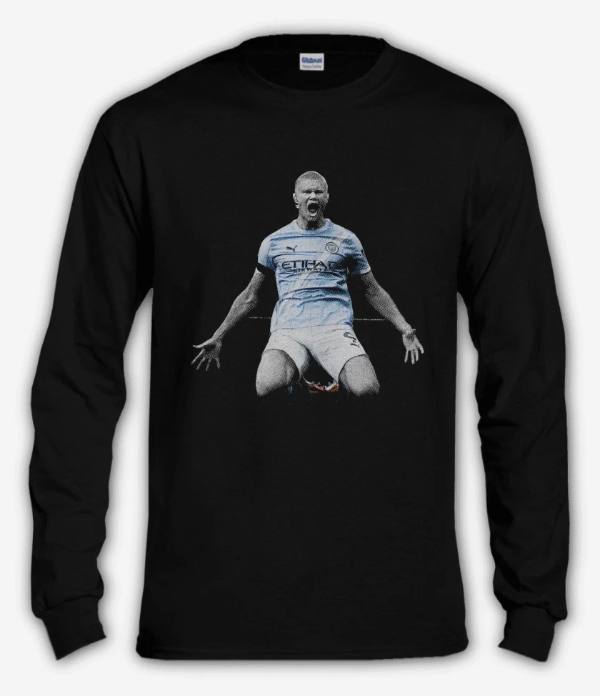 Polera manga larga Erling Haaland Man City