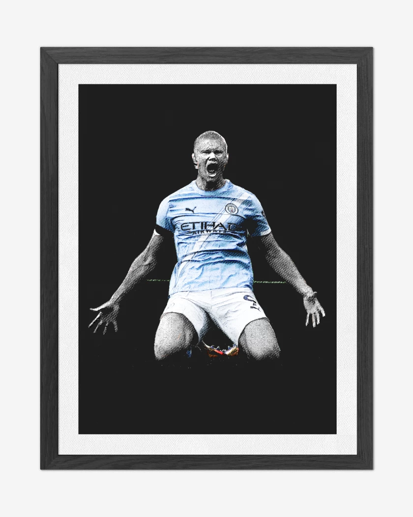 Cuadro decorativo Erling Haaland Man City