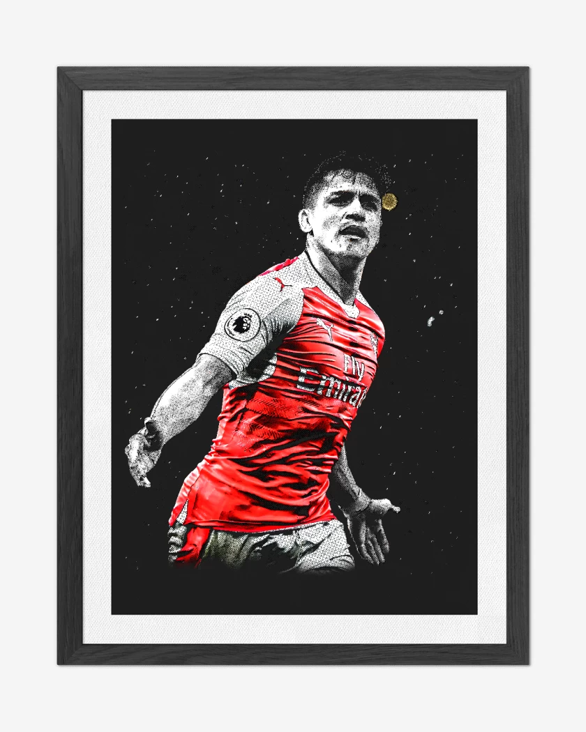 Cuadro decorativo Alexis Sanchez Arsenal