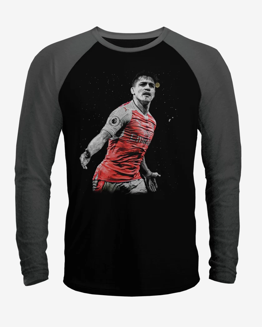 Polera Raglan Alexis Sanchez Arsenal
