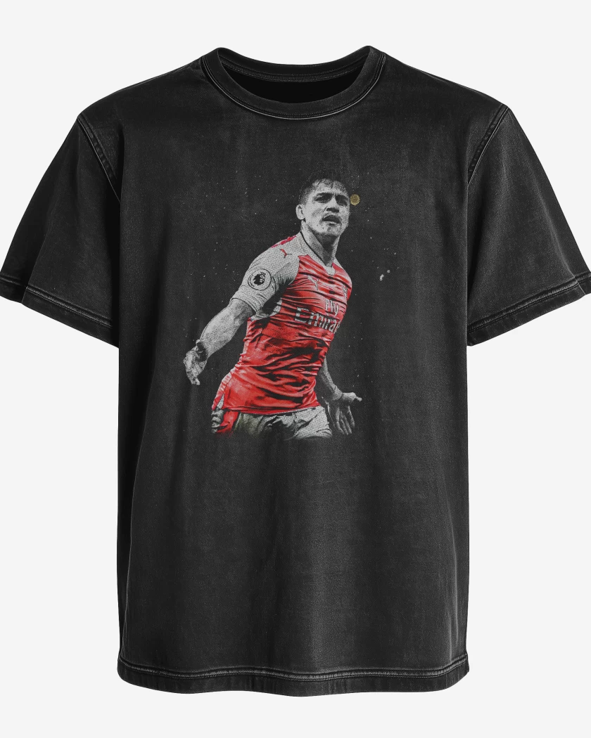 Polera desgastada Alexis Sanchez Arsenal