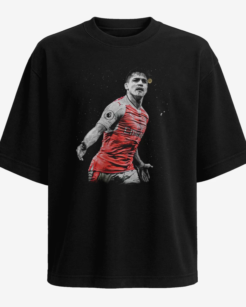 Polera Oversize Alexis Sanchez Arsenal