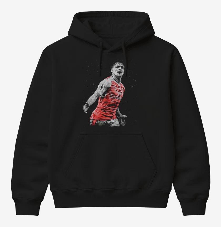 Poleron Canguro básico Alexis Sanchez Arsenal
