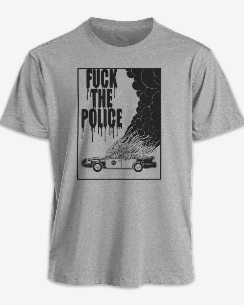 Polera Fuck the police
