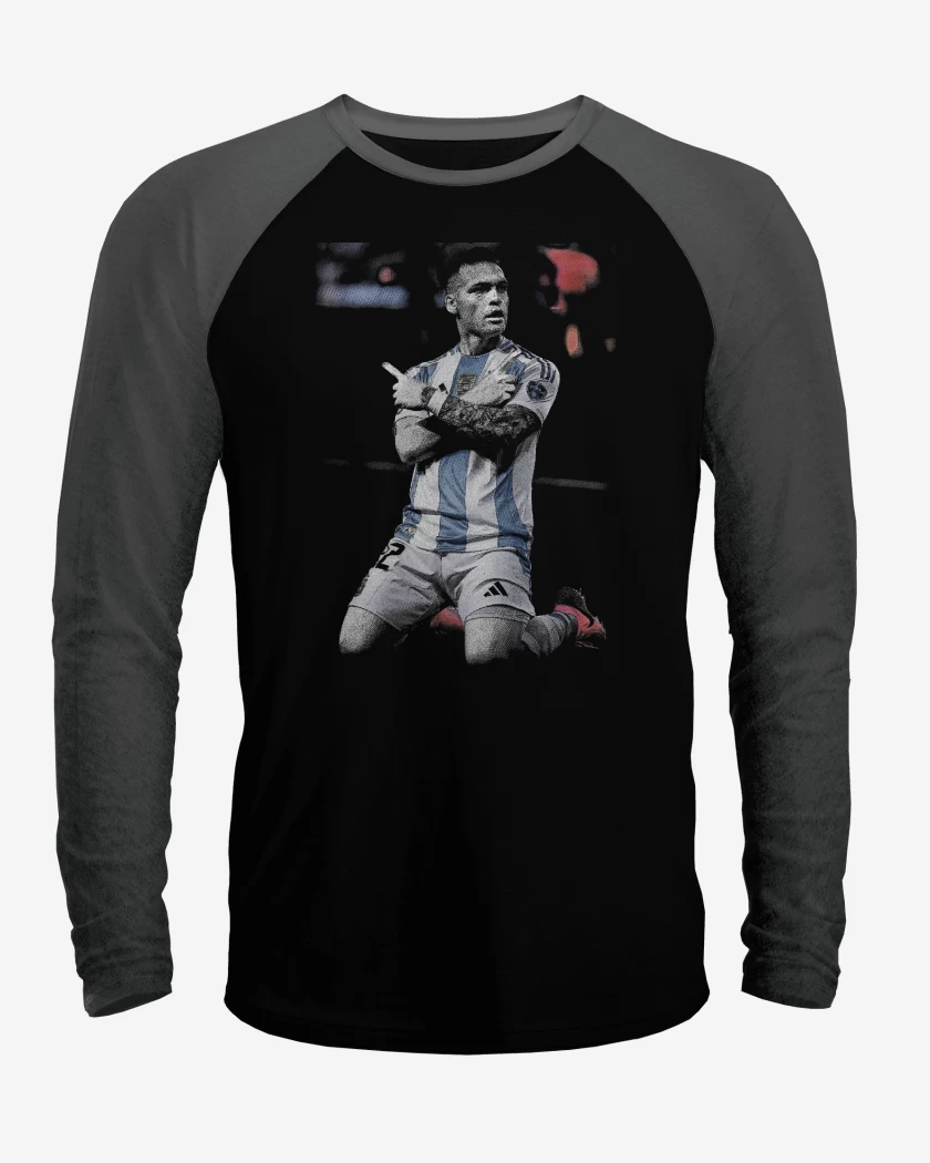 Polera Raglan Lautaro Martinez Argentina