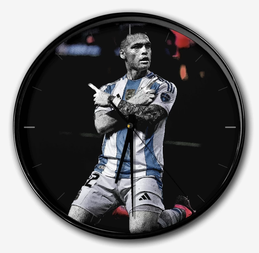 Reloj Negro de Lautaro Martinez Argentina