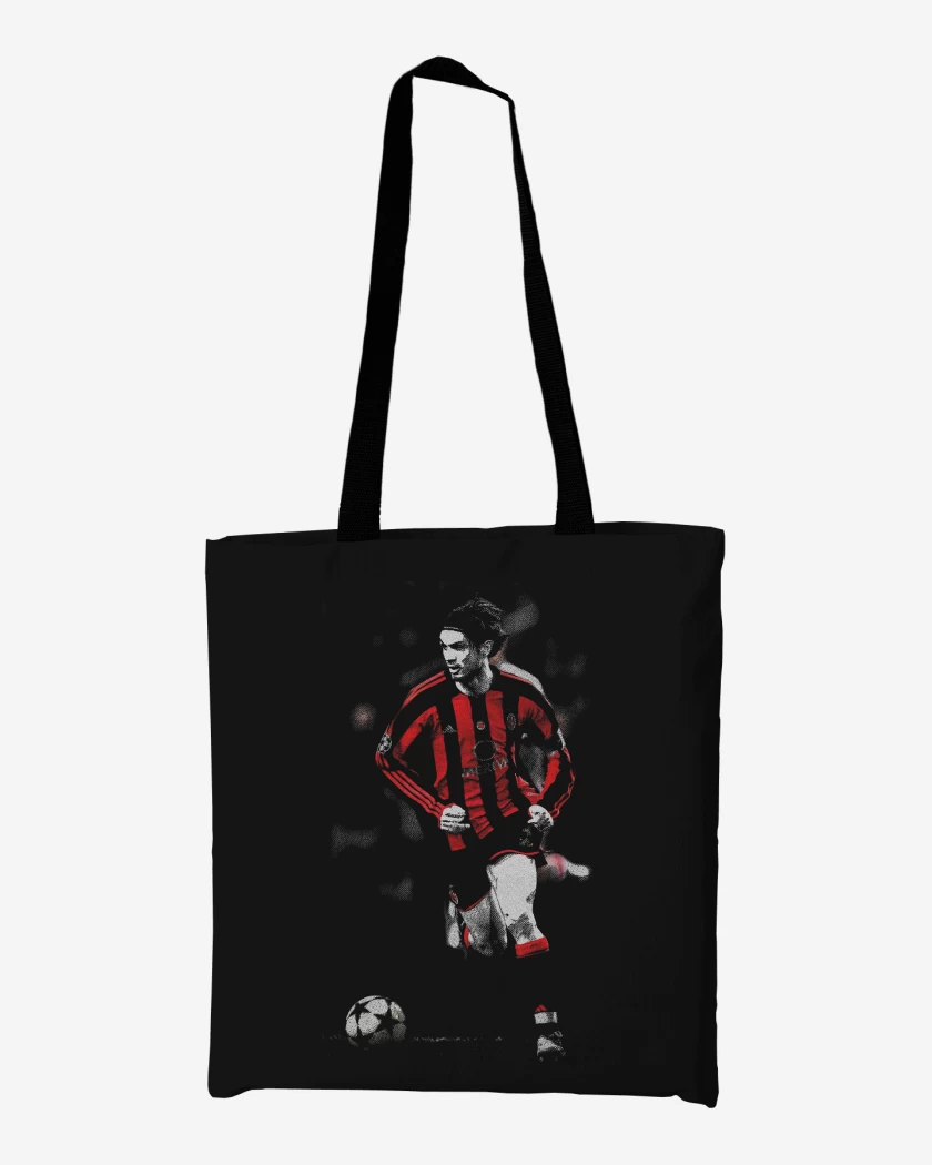 Totebag Negro de Paolo Maldini Ac Milan