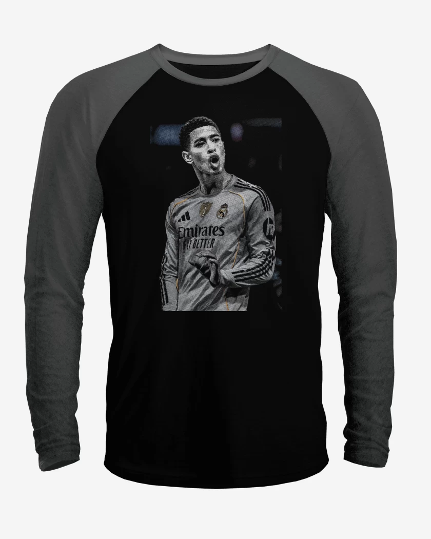 Polera Raglan Jude Bellingham Real Madrid