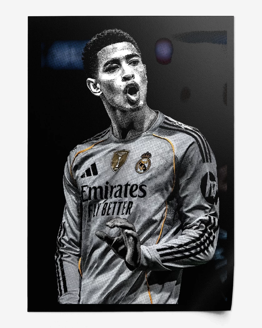 Print Jude Bellingham Real Madrid