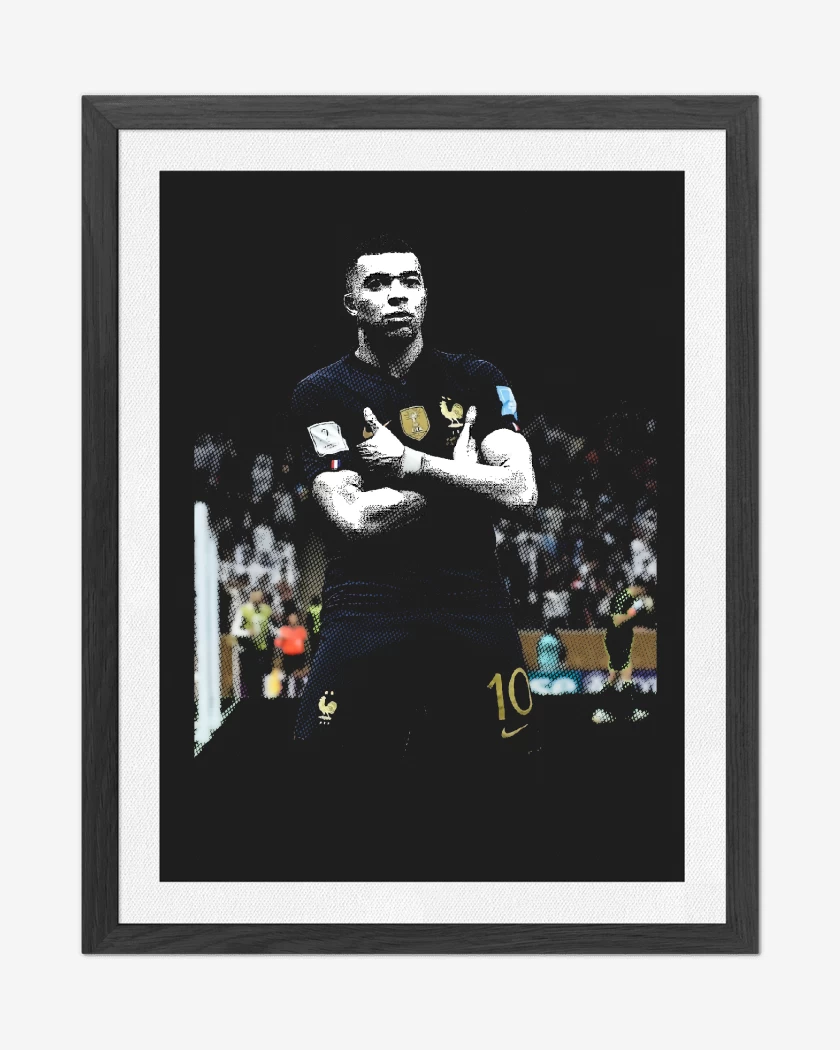 Cuadro decorativo  Kylian Mbappe
