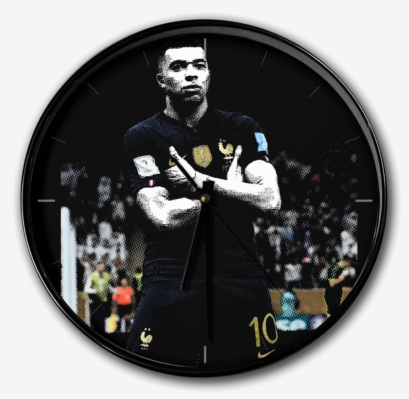 Reloj Negro de  Kylian Mbappe