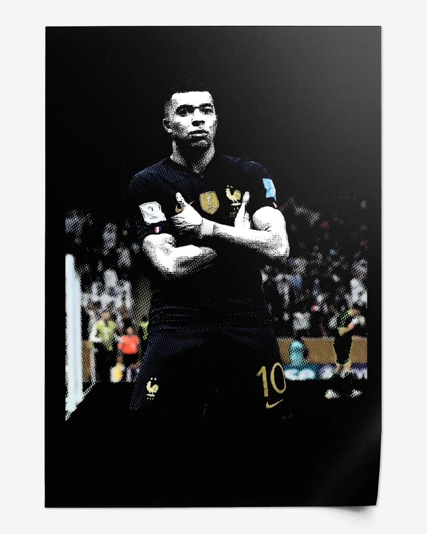 Print  Kylian Mbappe