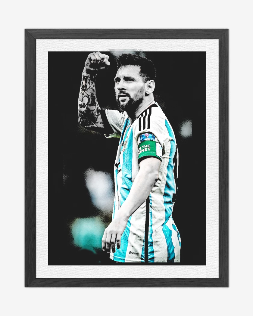 Cuadro decorativo Leo Messi Argentina