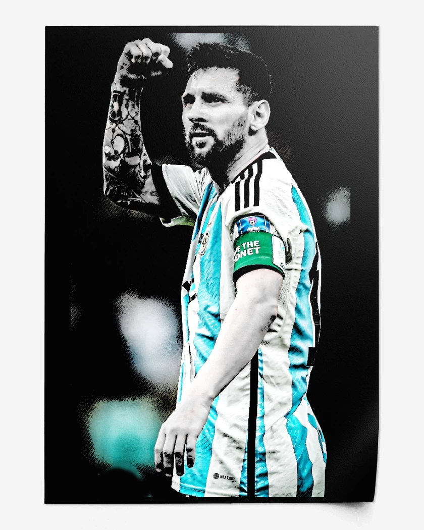 Print Leo Messi Argentina