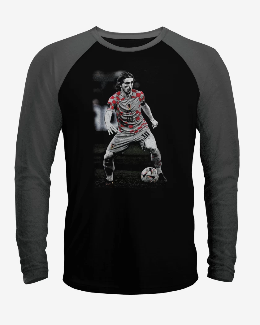 Polera Raglan Luka Modric Croacia 