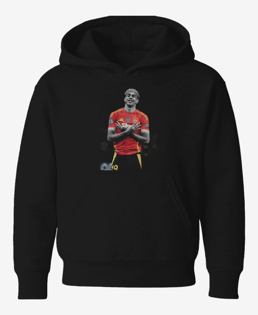 Poleron de niño Negro de Lamine Yamal España