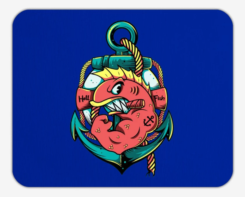 Mousepad Los peces del infierno