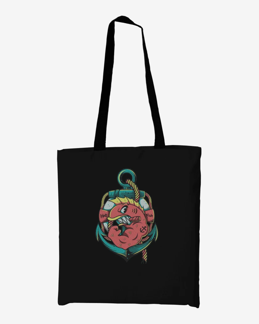 Totebag Los peces del infierno