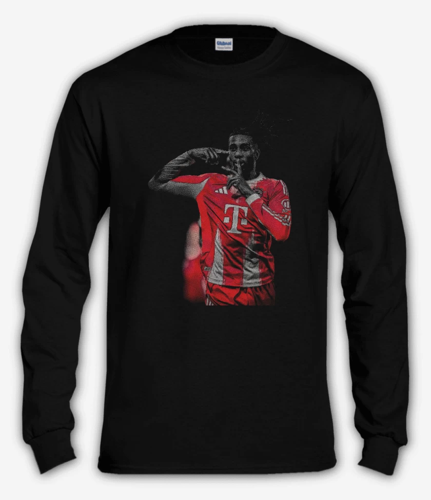 Polera manga larga Negro de Michael Olise
