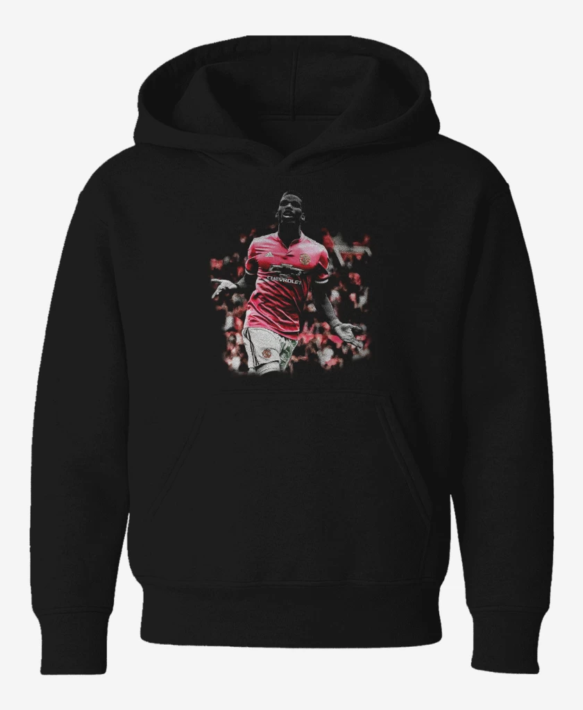 Poleron de niño Negro de Pogba Man United