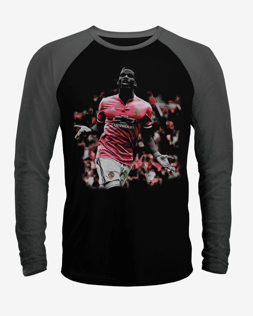 Polera Raglan Pogba Man United