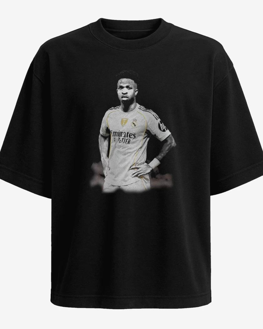 Polera Oversize Vinicius Jr Real madrid