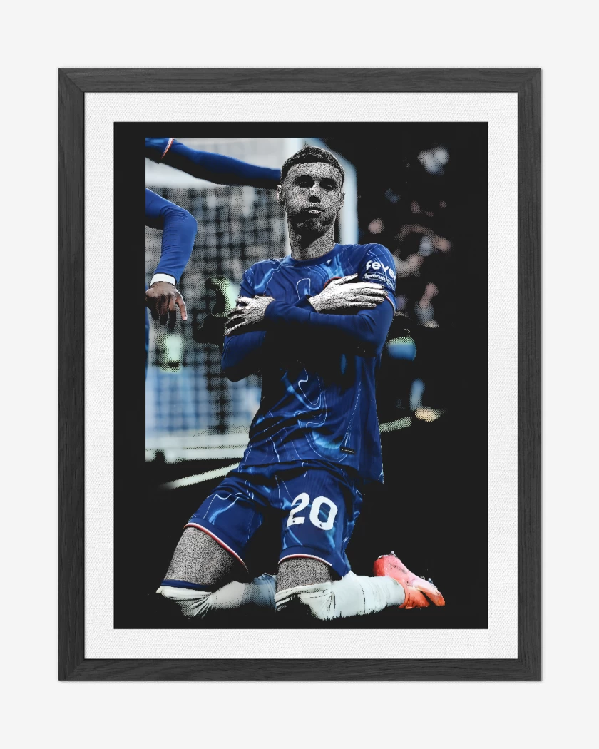Cuadro decorativo Cole Palmer Chelsea 