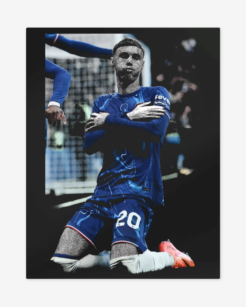 Print metalico Cole Palmer Chelsea 