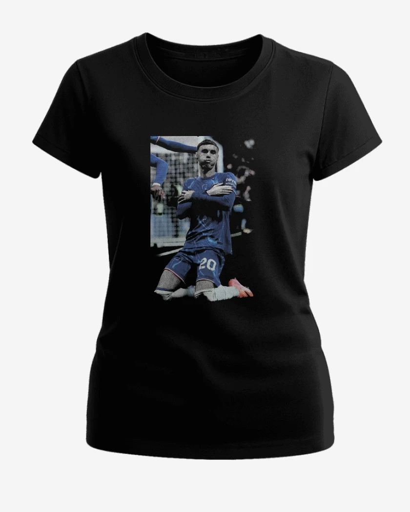 Polera de Mujer Negro de Cole Palmer Chelsea 