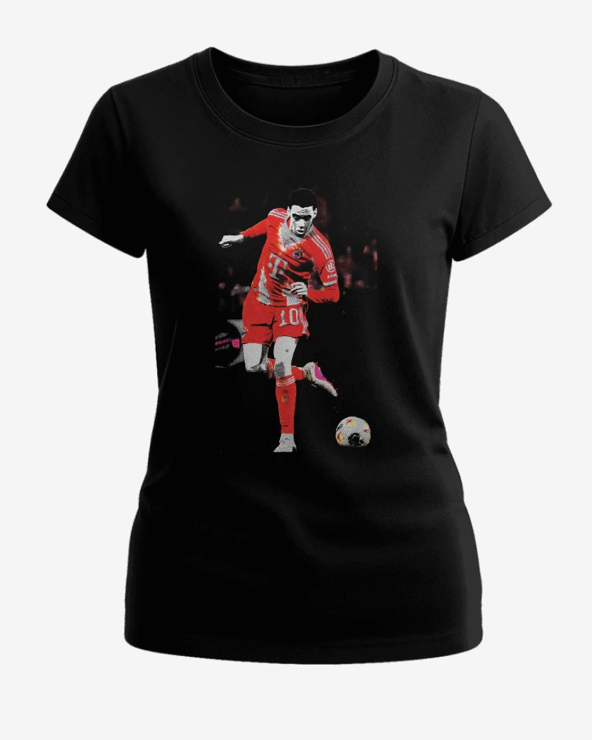 Polera de Mujer Negro de Musiala bayer munich